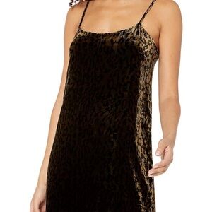 EQUIPMENT Joenna Velvet
Slip Dress - Animal Print Slip Dress- NEW with tags